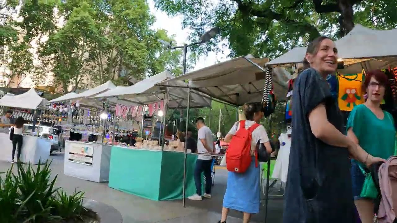 Miniatura del vídeo: Palermo Soho, Plaza Serrano hacia Palermo Norte
