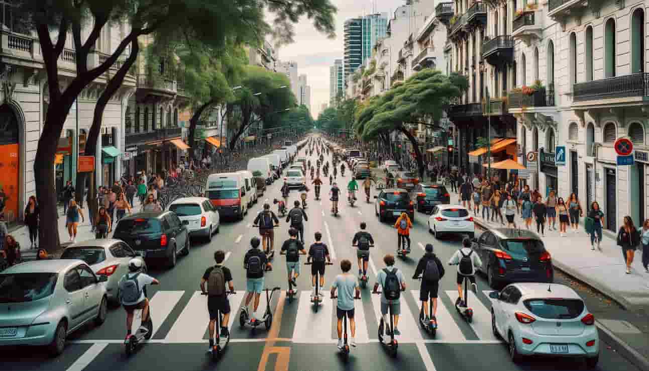 Bicicletas y Monopatines Eléctricos en Palermo