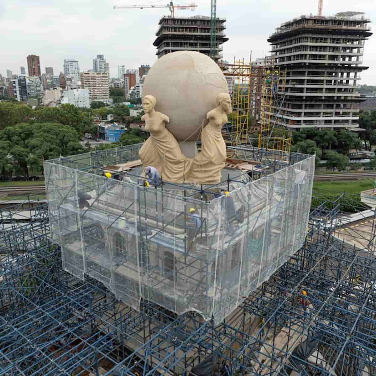 Resurrección en Palermo las esculturas del Centenario vuelven al Pabellón olvidado (2)