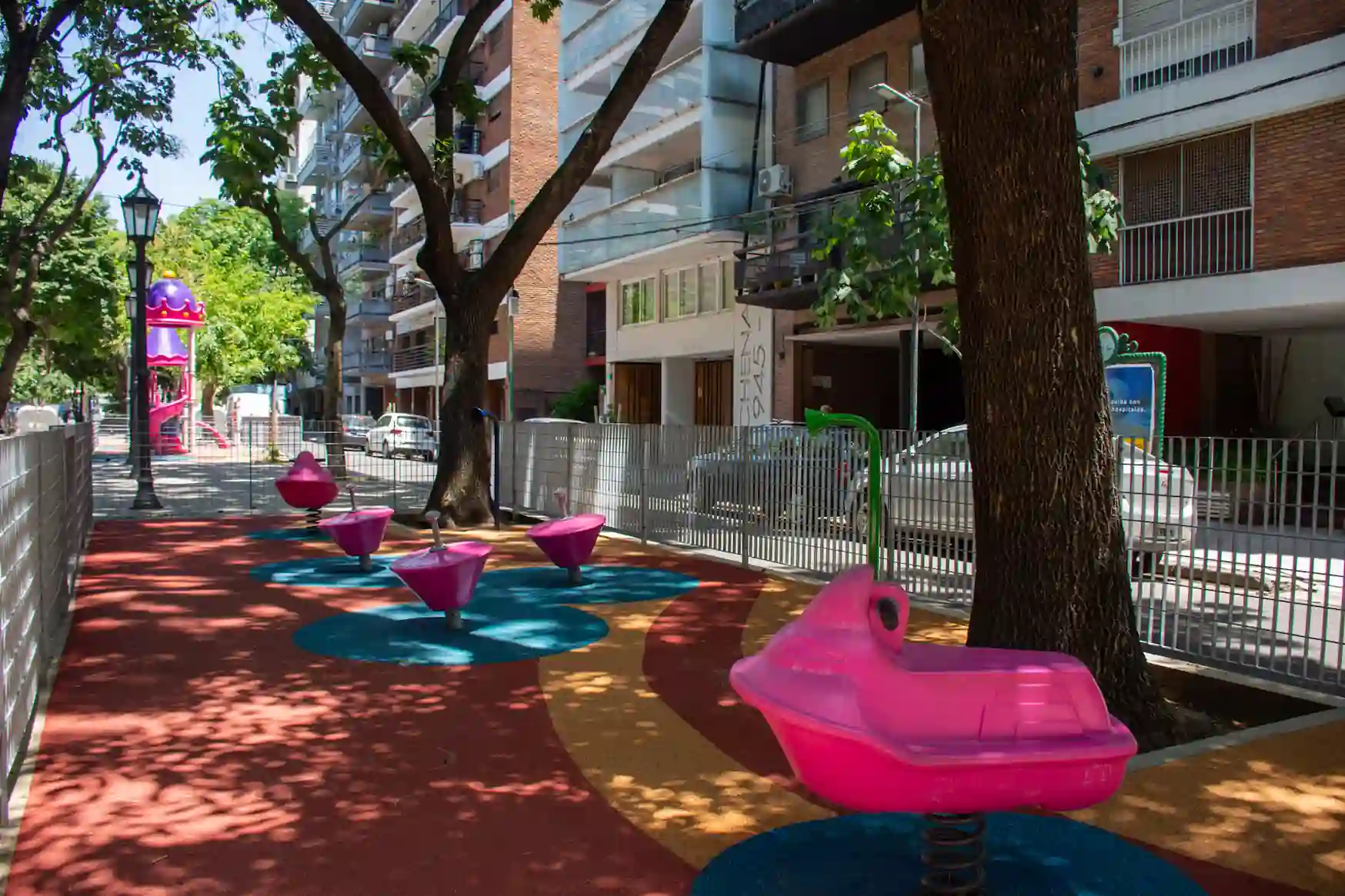 Boulevard Chenaut renovado y jerarquizado como espacio de encuentro en Palermo
