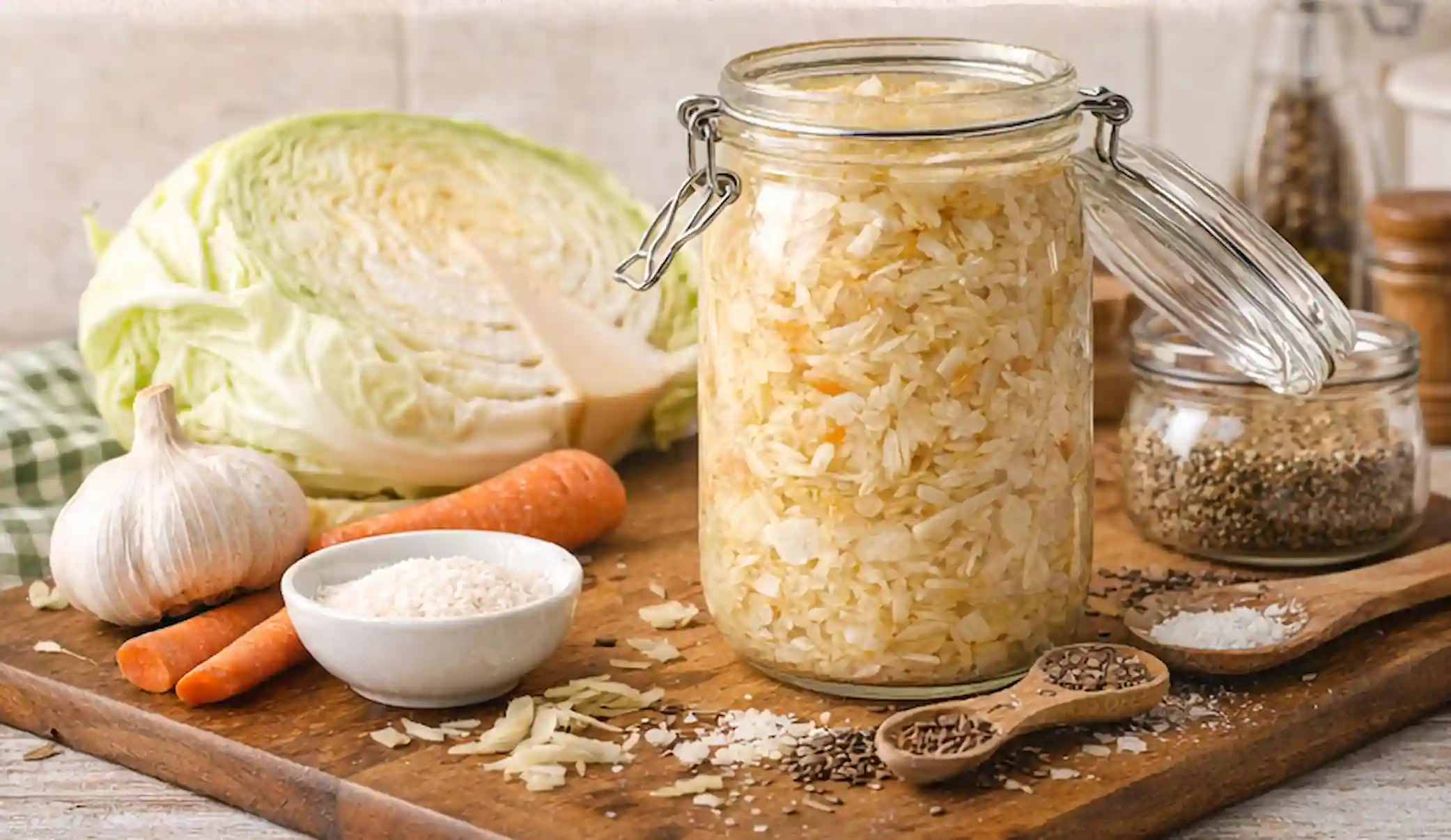 Cómo hacer chucrut casero