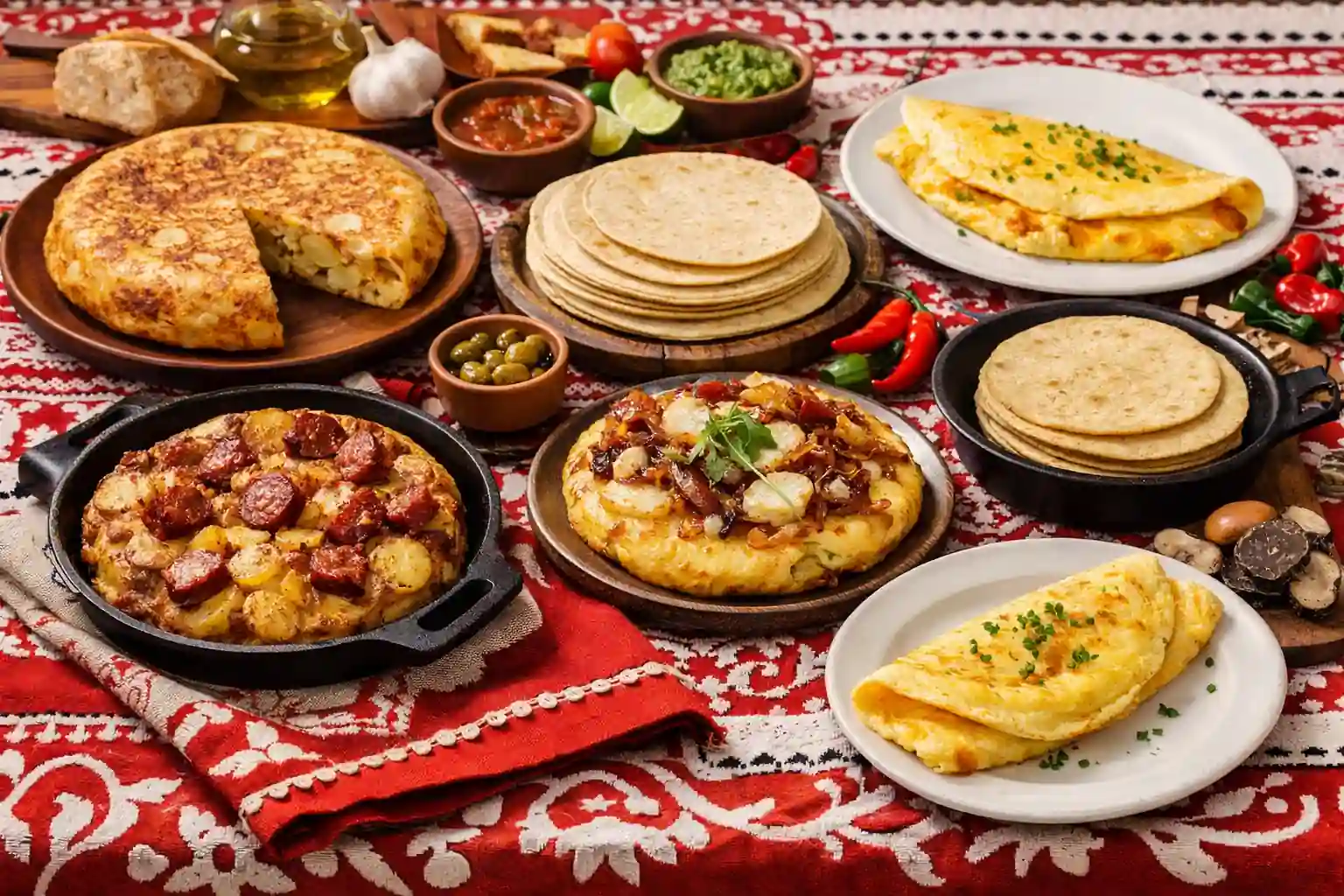 Tortillas del mundo el mapa sabroso