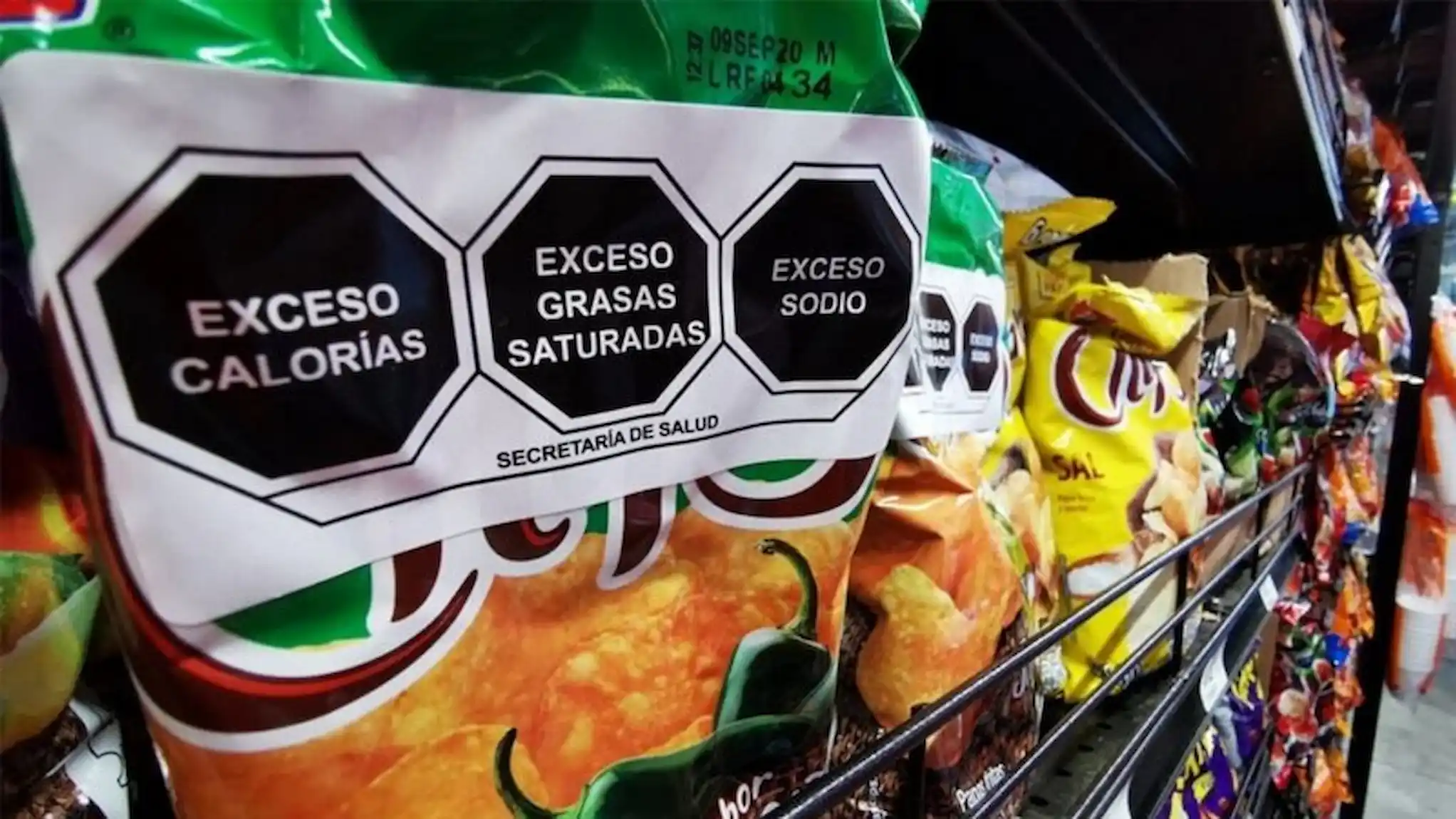 supermercado etiquetado