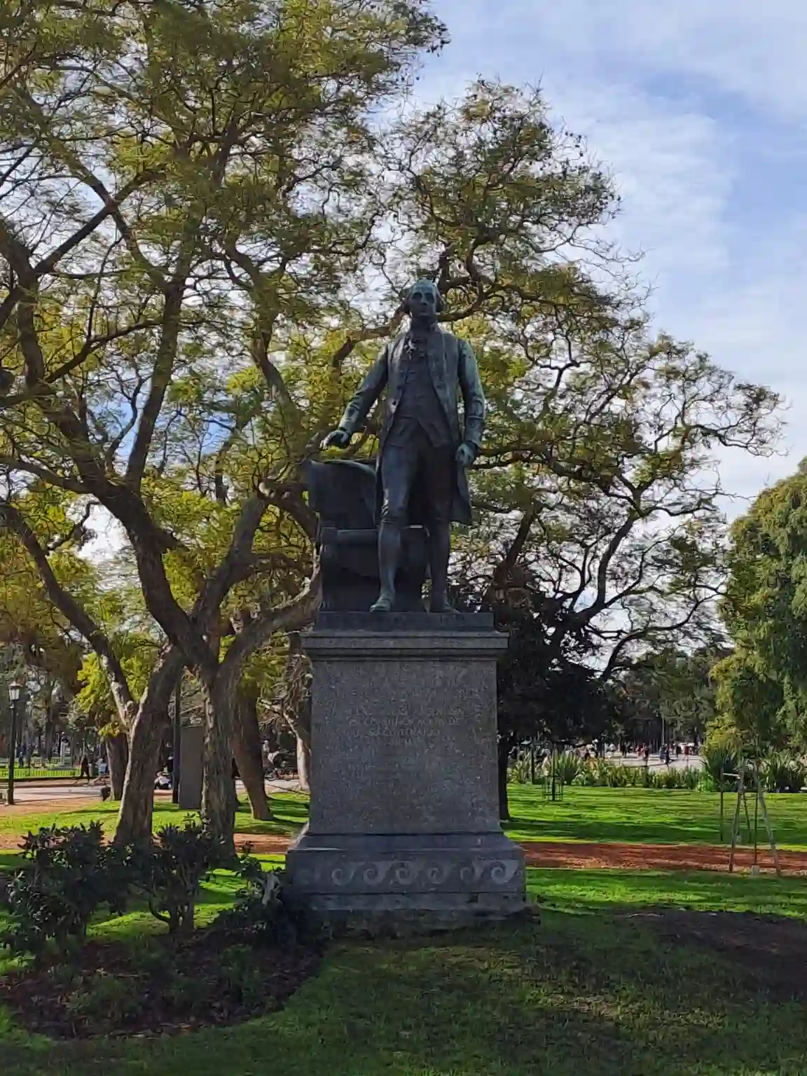 George Washington en Palermo el monumento que une la historia de Argentina y Estados Unidos