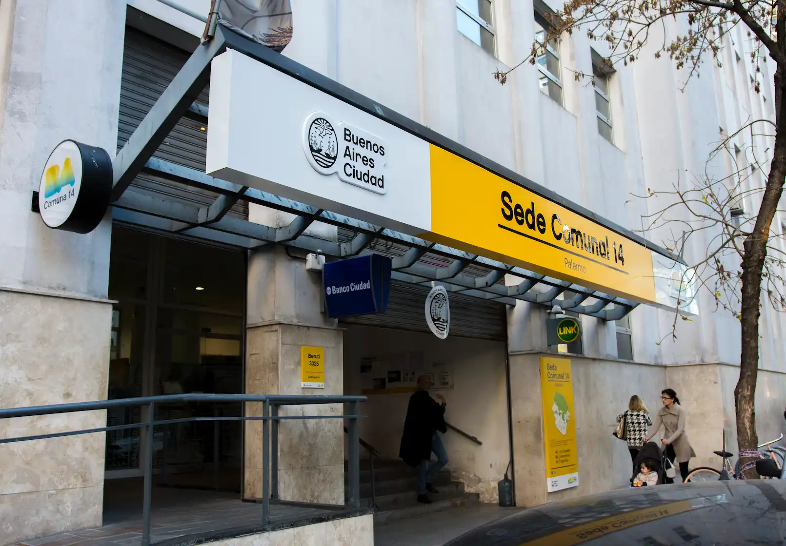 La sede comunal de Palermo se muda a un nuevo edificio sobre la avenida Santa Fe
