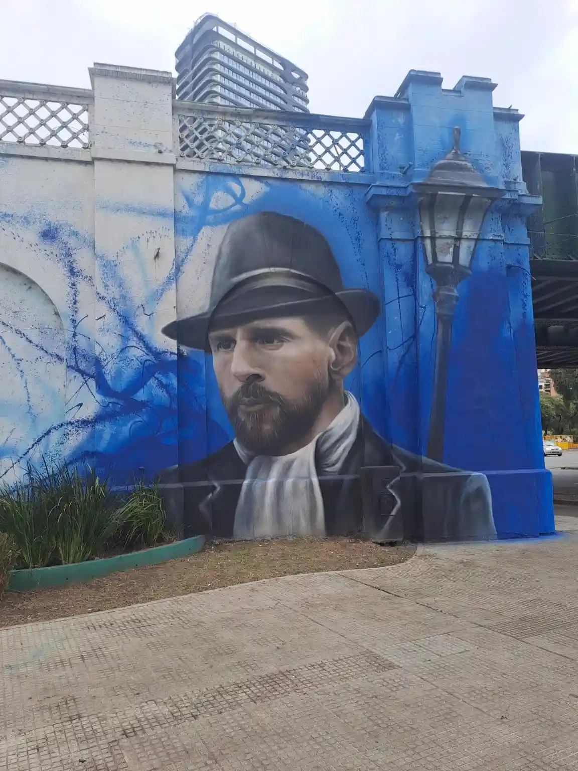 Messi también baila tango el mural que une al fútbol con la identidad porteña en Palermo