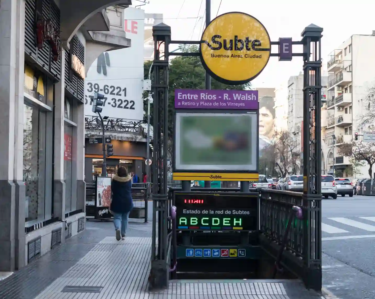 El jueves 20 cierra la estación Entre Ríos por obras de renovación integral