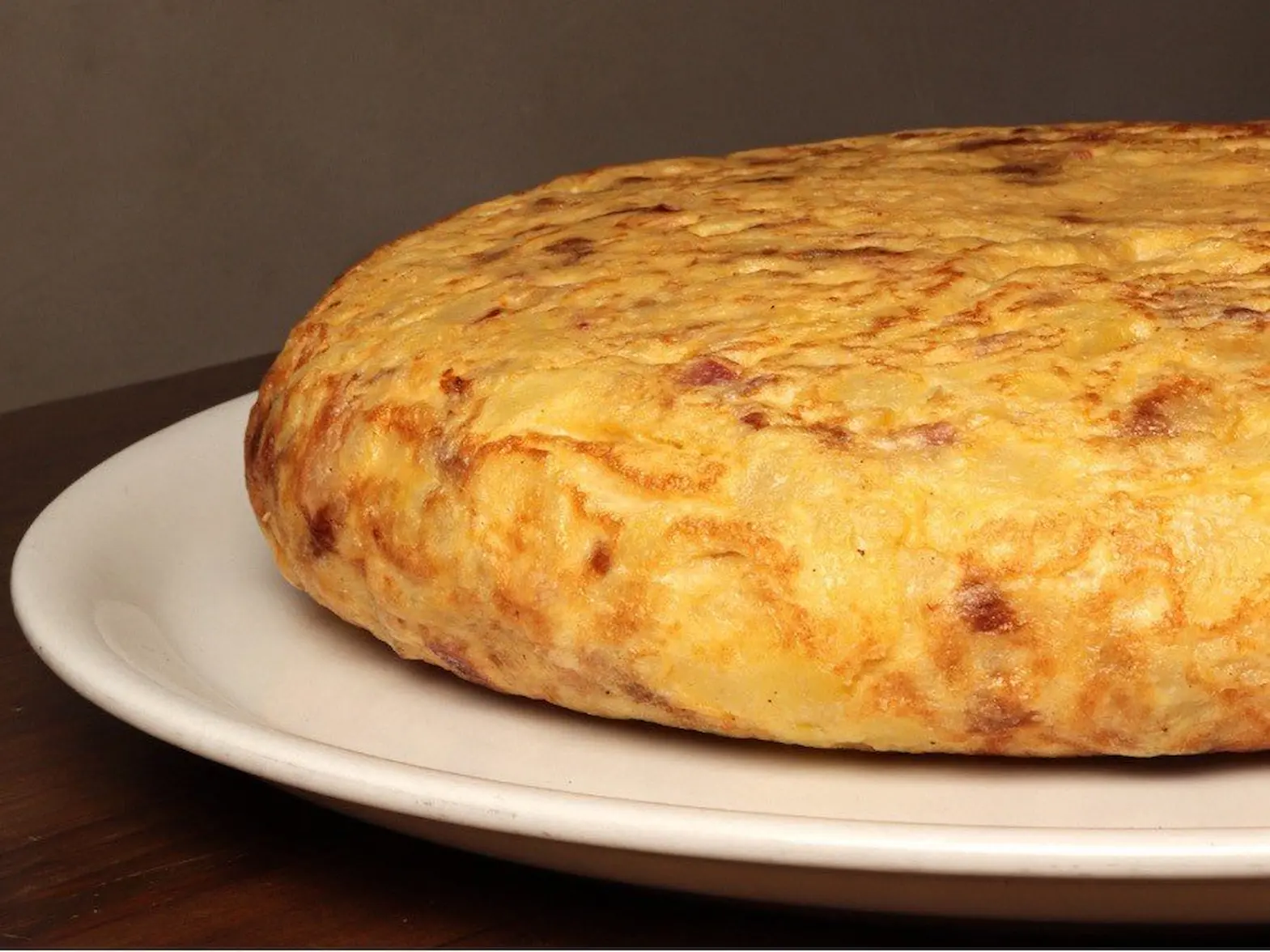 Tortilla calabresa perfecta