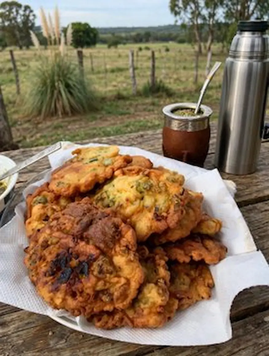 Tortillas fritas de campo
